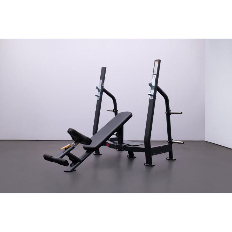 BodyKore Olympic Incline Bench - Signature Series - G252 Left Side View