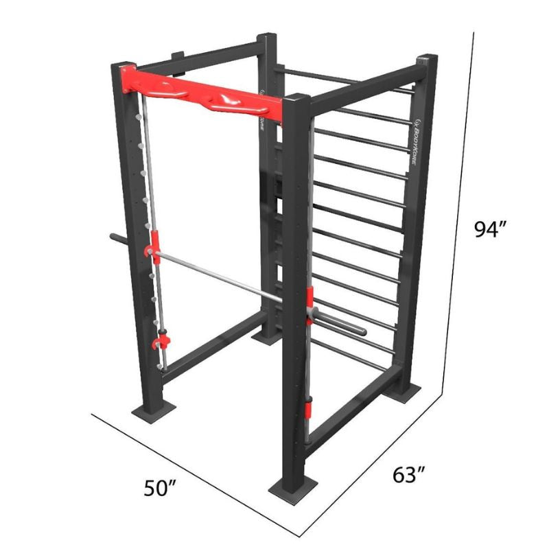 BodyKore Smith Machine - VFCR1701B Dimensions