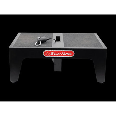 BodyKore Squat Box- Belt Squat Platform- MX1182 Black matte Paint Sleek finish