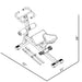 BodyKore Stretch Bench G209 Dimensions