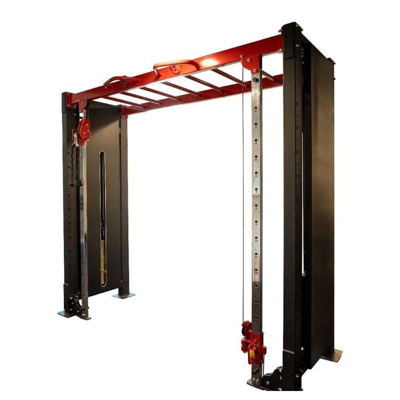 BodyKore Full Linx Rack System - VFCR1702B Extended Overhanging Pull-Up Bar