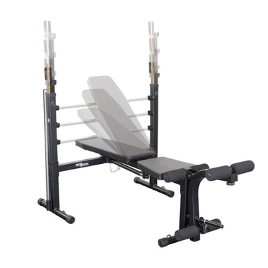 Body Solid Best Fitness BFOB10B Olympic Bench Adjustable Flat to incline