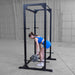 Body Solid Best Fitness BFPR100B Power Rack used in Barbell deadlift