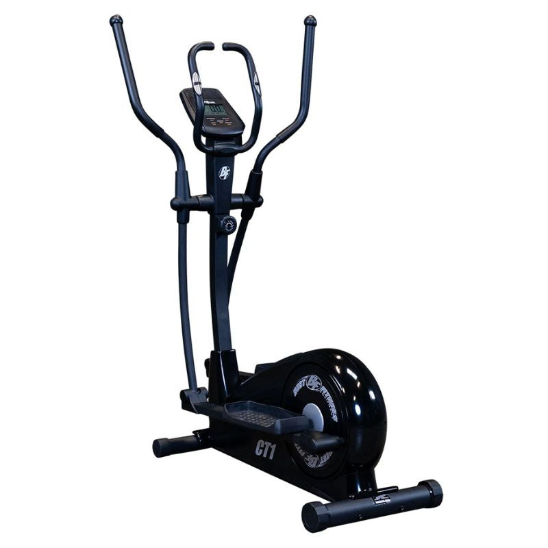 Body Solid Best Fitness Cross Trainer Elliptical - BFCT1B Back view on a white background