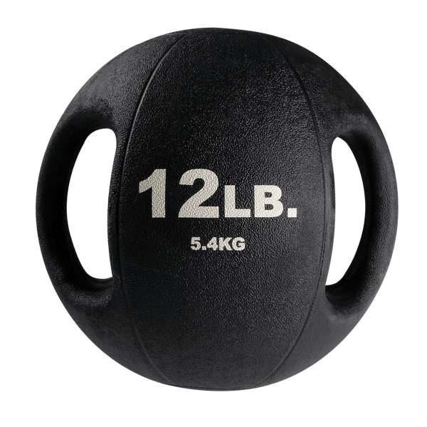 Body Solid Dual Grip Medicine Ball  12 lb