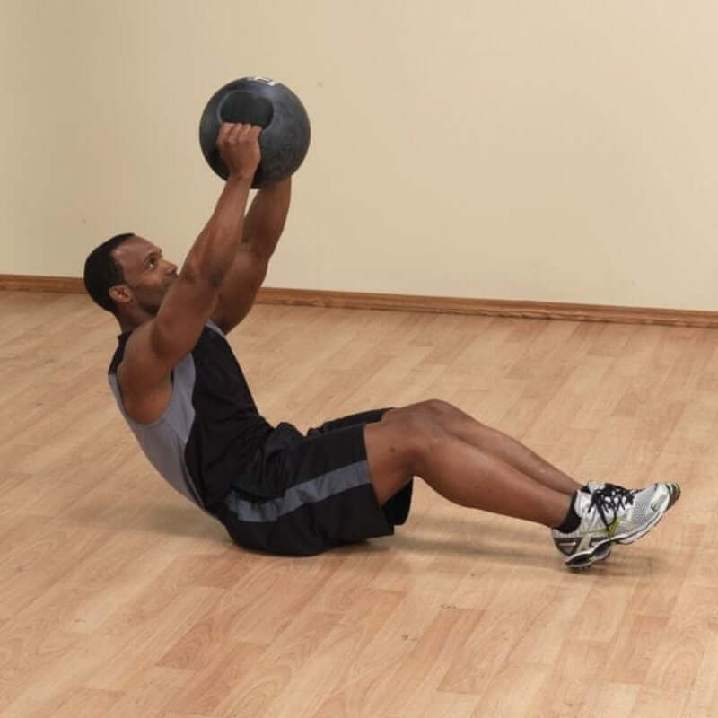 Body Solid Dual Grip Medicine Ball  Sample Exercise