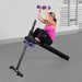 Body Solid GAB60B Pro-Style Ab Board used in in weighted sit ups