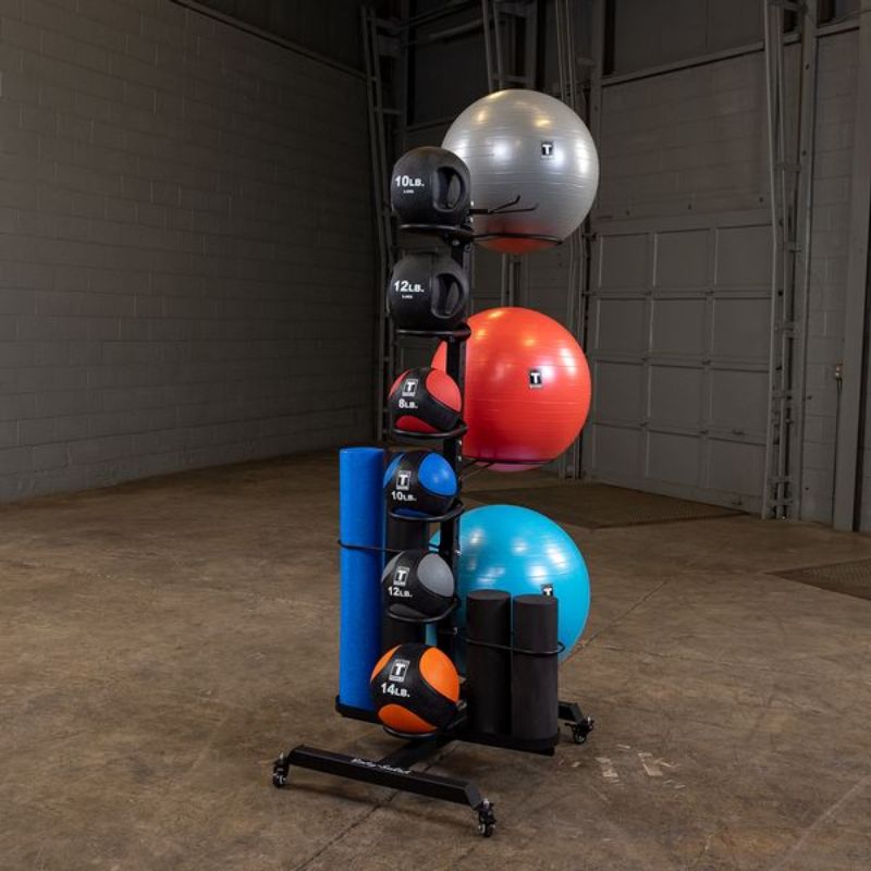 Body Solid GAR100 Multi Accessory Storage Rack Gallery 1