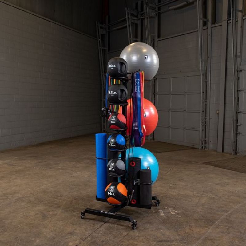 Body Solid GAR100 Multi Accessory Storage Rack Gallery 1