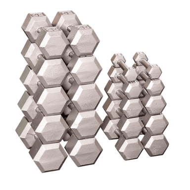 Body Solid Grey Hex Dumbbell Sets