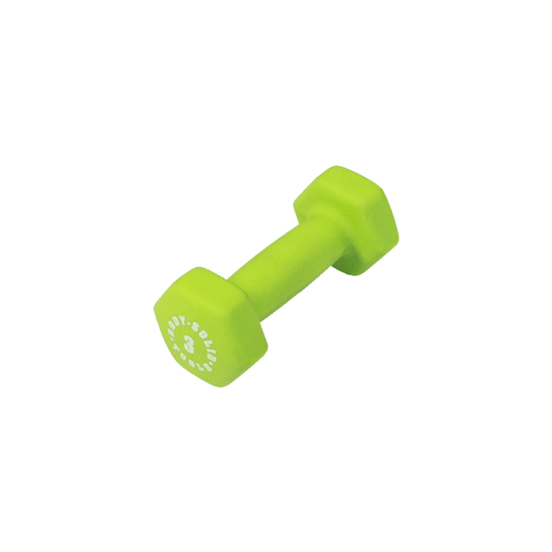 Body Solid Neoprene Dumbbell 3 lb