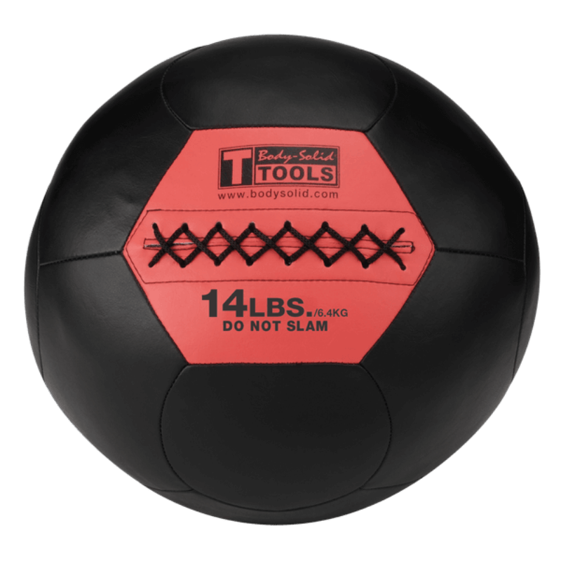 Body Solid Soft Medicine Ball (Wall Ball) 14 lb