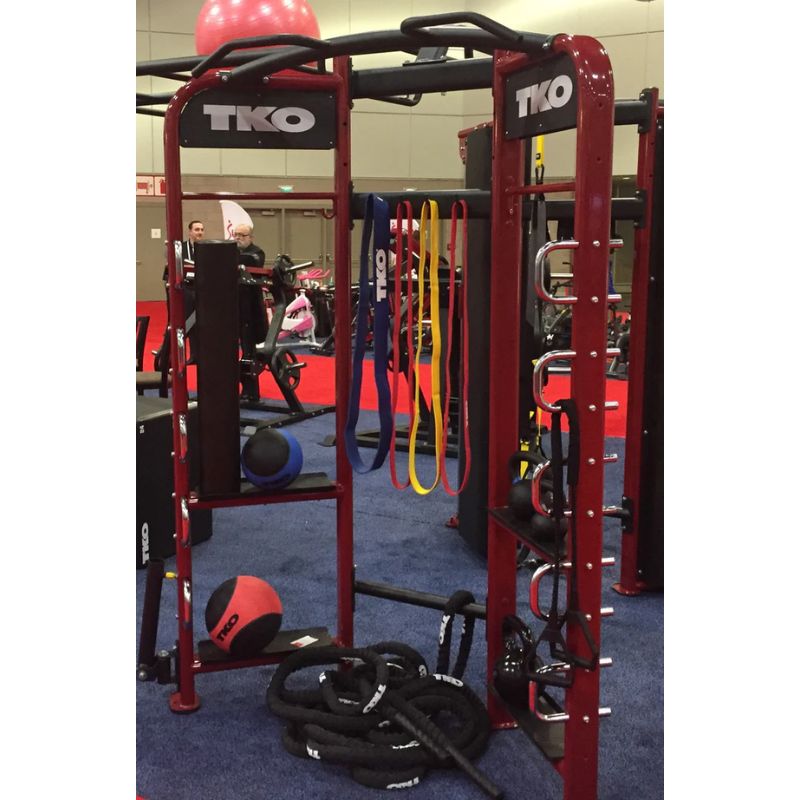 Body Weight Station and storage of TKO Strength Stretching+Combat+Functional Trainer - 9908