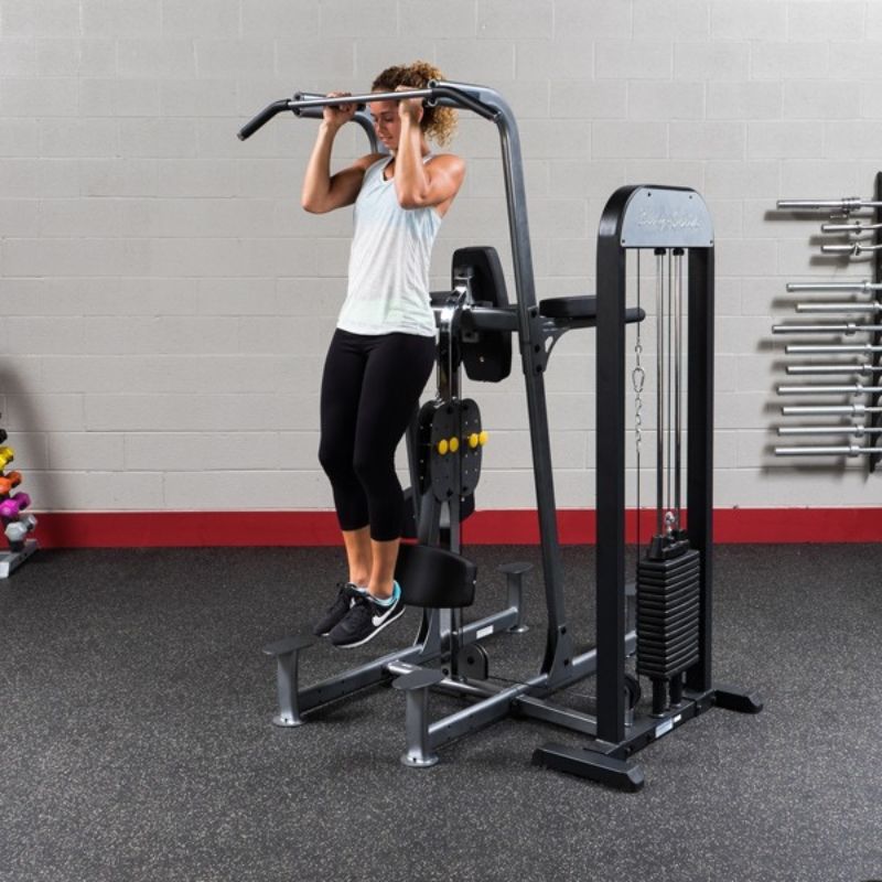 Body Solid  FCD-STK Pro-Select Weight Assisted Chin-Dip Machine Exercise