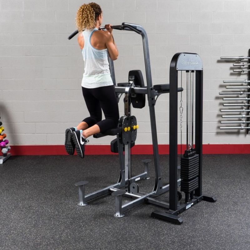 Body Solid  FCD-STK Pro-Select Weight Assisted Chin-Dip Machine Exercise
