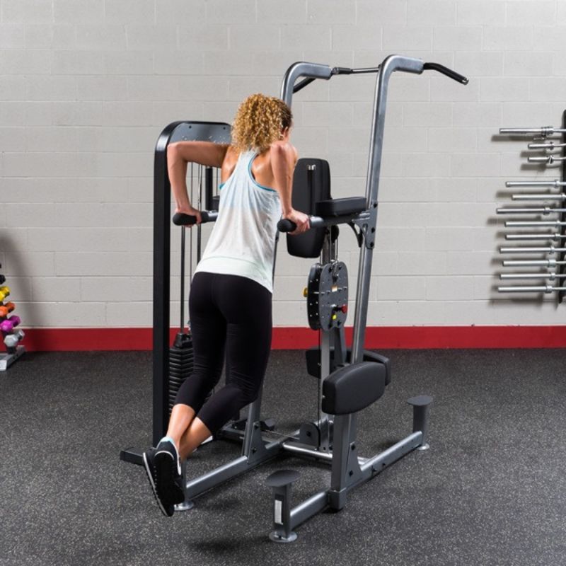 Body Solid  FCD-STK Pro-Select Weight Assisted Chin-Dip Machine Exercise