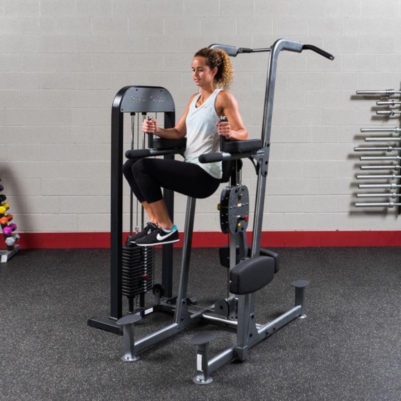 Body Solid  FCD-STK Pro-Select Weight Assisted Chin-Dip Machine Exercise