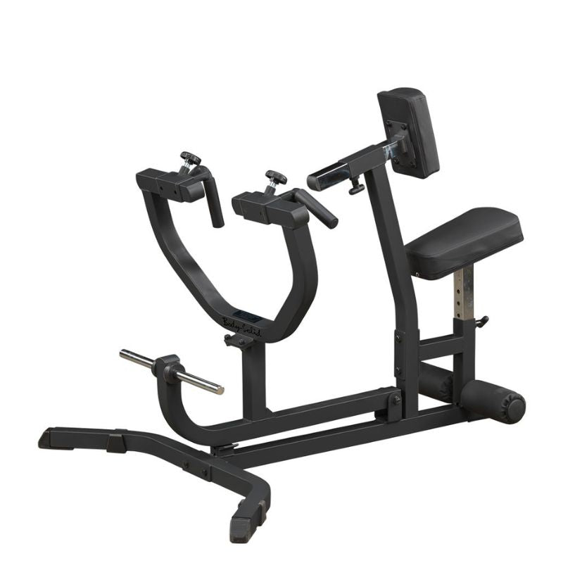 Body-Solid GSRM40B Plate Loaded Seated Row Machine | Back Machine ...