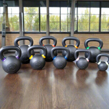 Body Solid KBX Premium Training Kettlebell Set inside Gym 