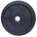 Body Solid OBPH Premium Bumper Plates 15 lb bumper plate front