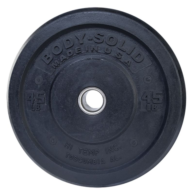 Body Solid OBPH Premium Bumper Plates 45 lb bumper plate