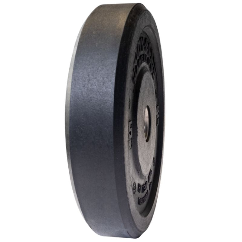 Body Solid OBPH Premium Bumper Plates 45 lb bumper plate side view