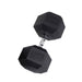 Body Solid Rubber Hex Dumbbells 120 lb Hex Rubber Dumbbell
