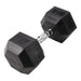 Body Solid Rubber Hex Dumbbells 60 lb Hex Rubber Dumbbell
