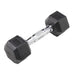 Body Solid Rubber Hex Dumbbells 8 lb Hex Rubber Dumbbell