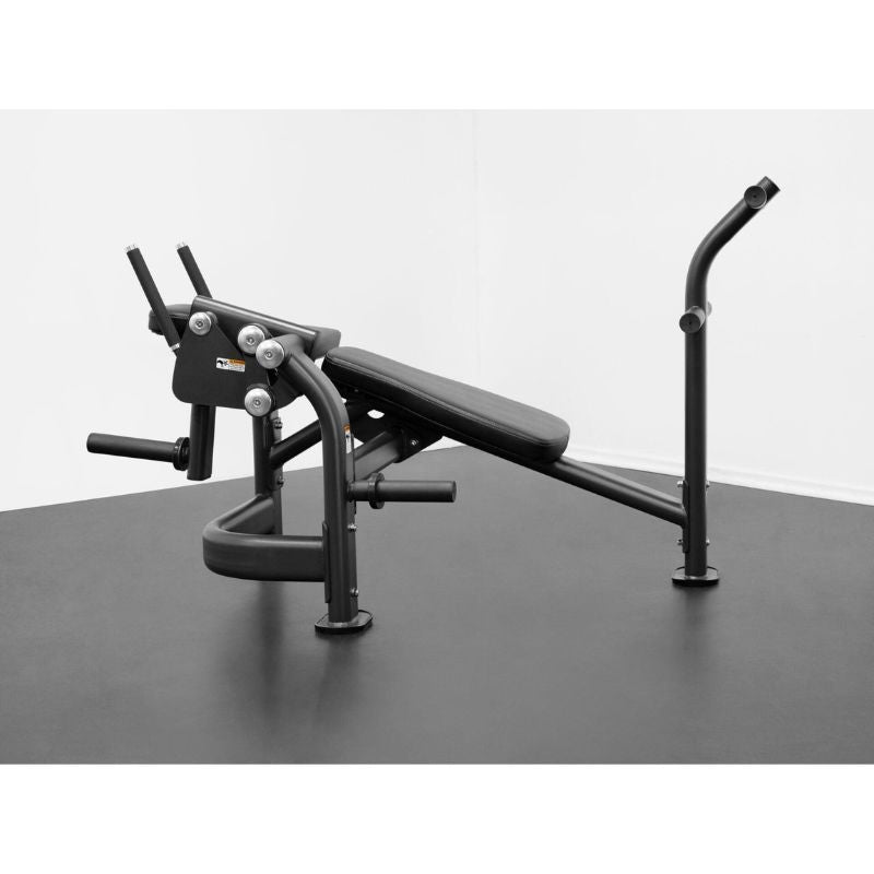 Bodykore Plate Loaded Ab Bench G208 Side View