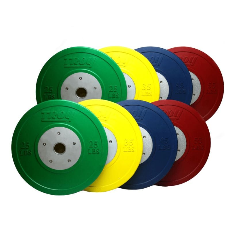 CCO-SBP TROY Competition Grade 320lb Bumper Plate Set