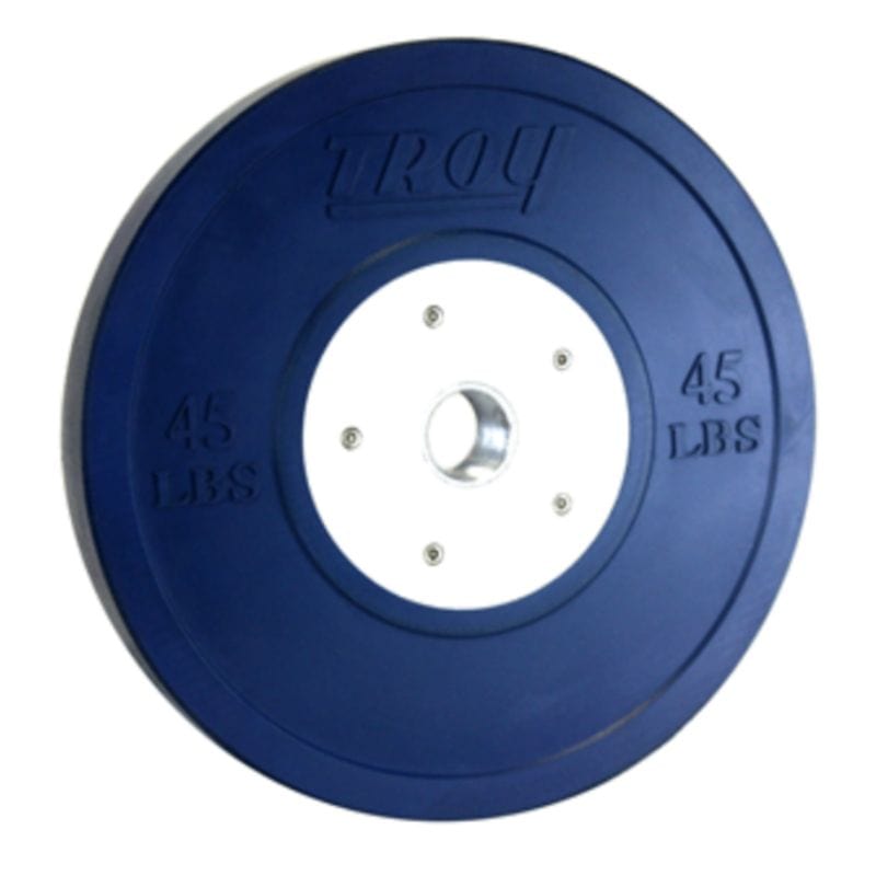 CCO-SBP TROY Competition Grade Bumper Plate 45lb Blue