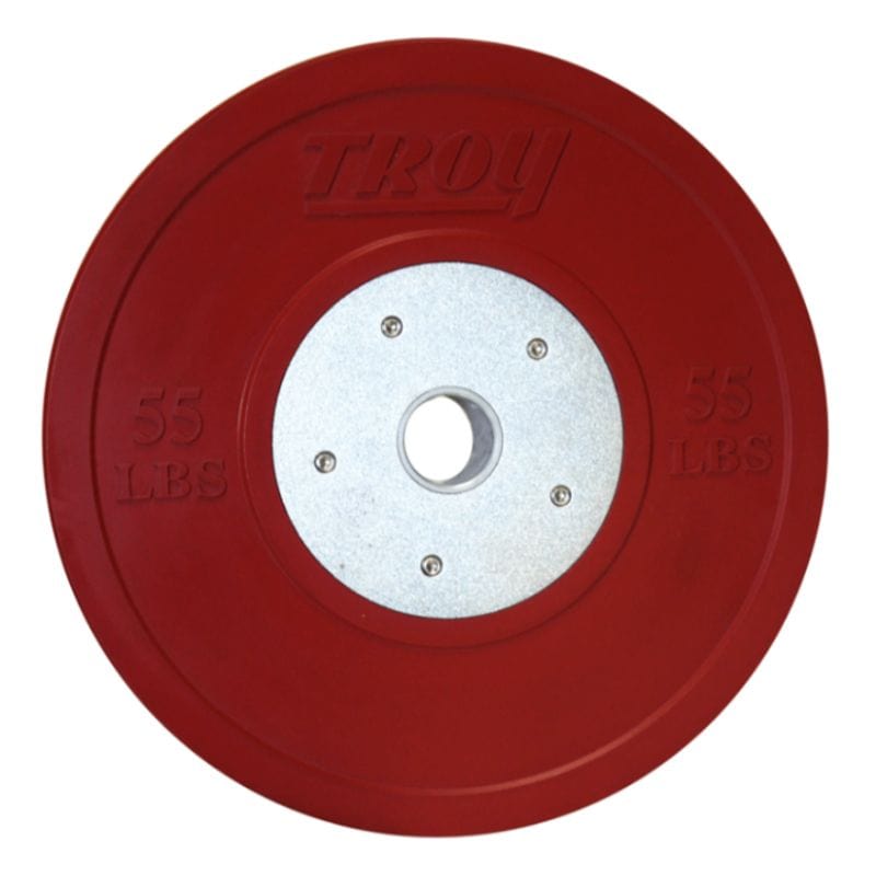 CCO-SBP TROY Competition Grade Bumper Plate 55lb Red