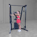 Cable Front Raises using Body-Solid Best Fitness BFFT10B Functional Trainer