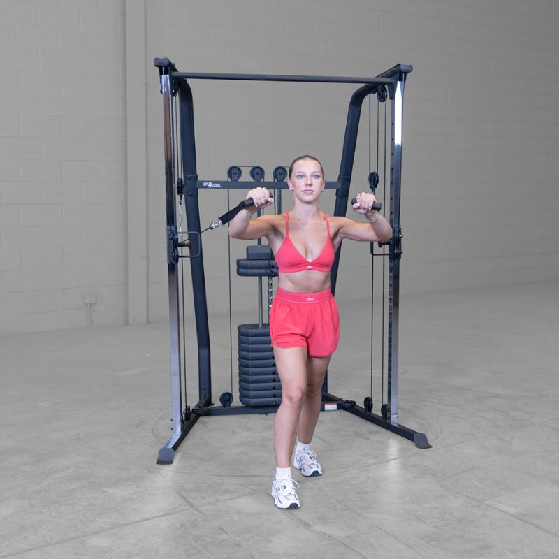 Chest Fly using Body-Solid Best Fitness BFFT10B Functional Trainer