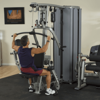 DGYM  Body Solid 34 Stack Base Unit Sample Exercise