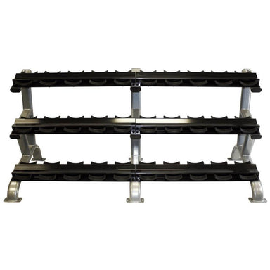 DR-15 TROY 3 Tier 15 Pair Dumbbell Saddle Rack