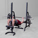 Decline Barbell Bench press using Body-Solid GPR370B Olympic Multi Press Rack