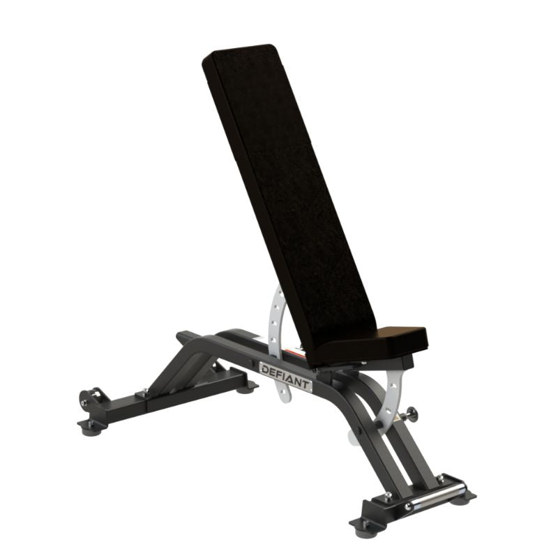 Defiant Strength 3-Way Adjustable Bench – DS-935 with Transport Wheels