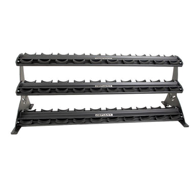 Defiant Strength 3 Tier Adjustable Saddle Rack - DS-954TT Front View