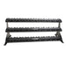 Defiant Strength 3 Tier Adjustable Saddle Rack - DS-954TT Front View