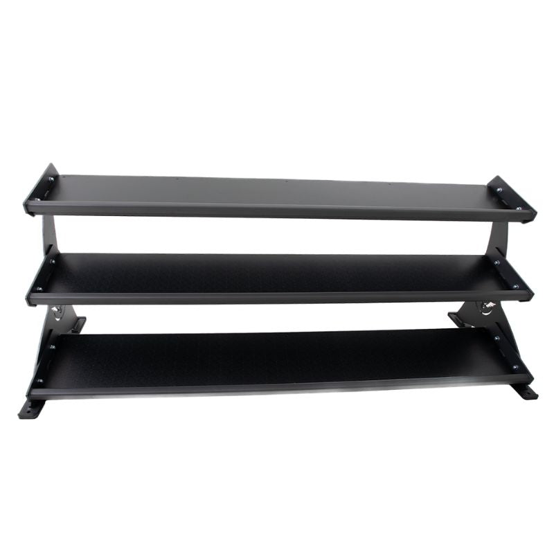 Defiant Strength 3 Tier Adjustable Tray Rack - DS-956TT Front View