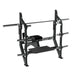 Defiant Strength Olympic Incline Bench Press with Plate Storage – DS-944 Back Angled View