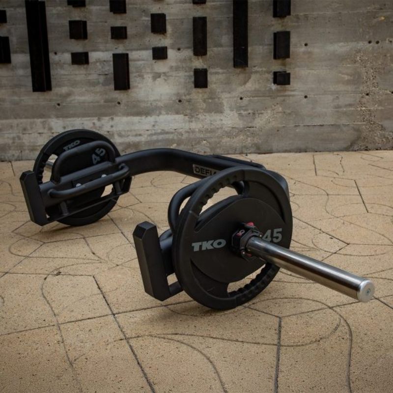Defiant Strength Open Trap Bar -  813OTB with two  45 lbs