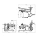 Defiant Strength Plate Loaded Leg Extension – DS-923 Dimensions