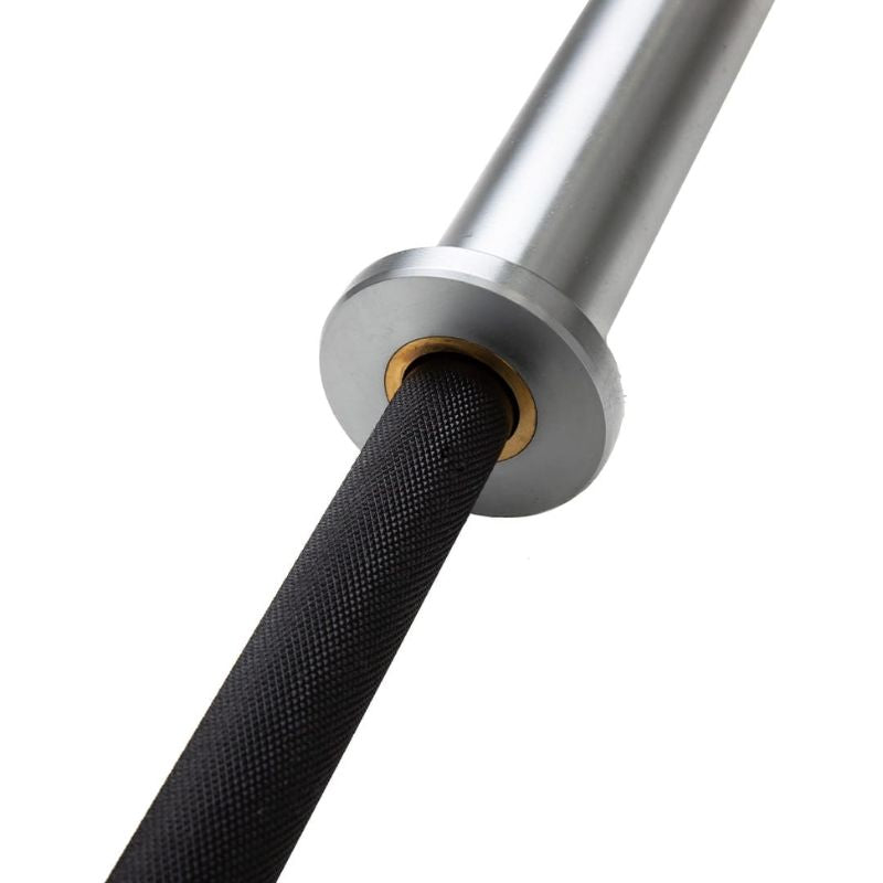 Defiant Strength Power Bar – 2,000 lb Capacity – 813PB-2000B Knurling  Details