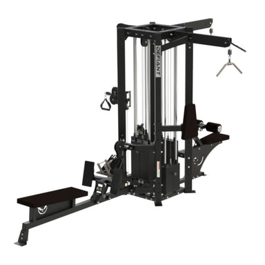 Defiant Strength 4-Stack Multi-Station - MS-4 Angled View