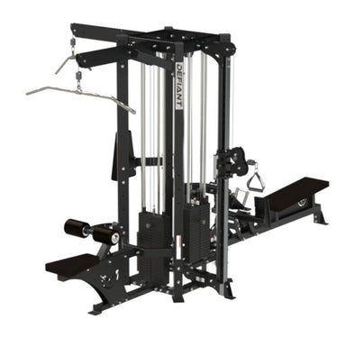 Defiant Strength 4-Stack Multi-Station - MS-4 Lat Pulldown and Seated Row Angle