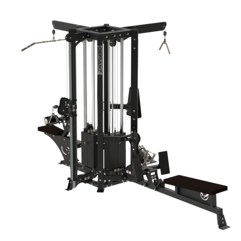Defiant Strength 4-Stack Multi-Station - MS-4 Main Display