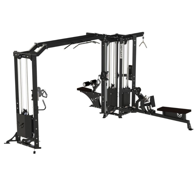Defiant Strength 5-Stack Multi-Station - MS-5 Front Angled View